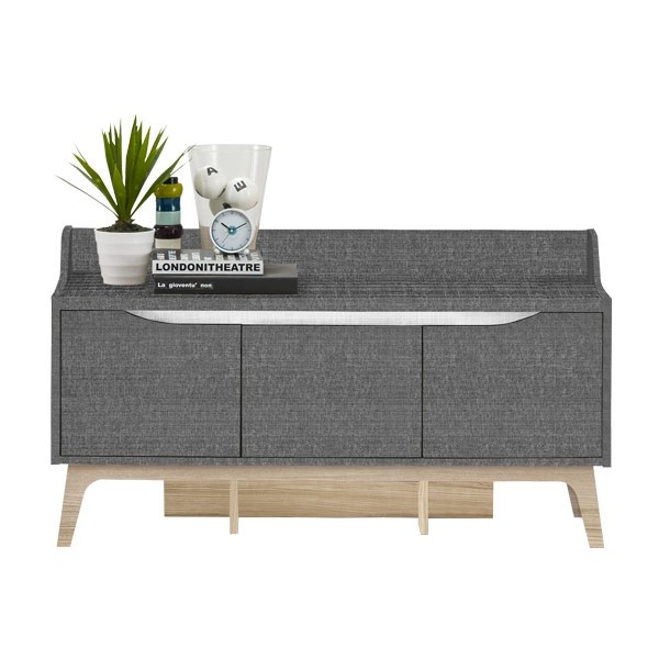 Brayden ไซด์บอร์ด GREY LINEN