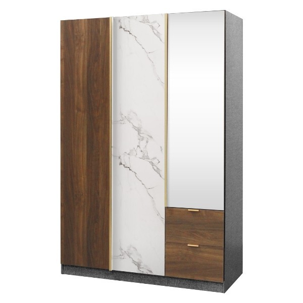 BROADWAY/ตู้ผ้าWE134-2DW/เกรลิ/เลกา/CRCT