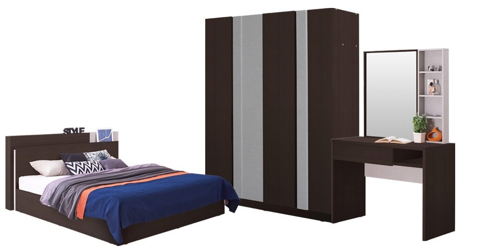 Montar ชุดห้องนอน WENGE