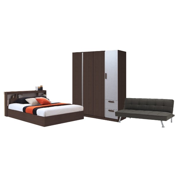 Bedroom/MORITZ5'&WF160&MINLY#2/Wenge