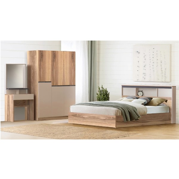 Bedroom/Spender6'&WO135/Lindberg Oak